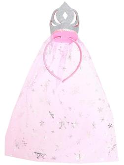 Карнавальный ободок «Корона» с фатой