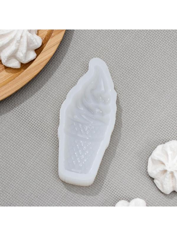 Силиконовая форма «Мороженое», 10,3×4,2 см, толщина 19 мм, цвет прозрачный