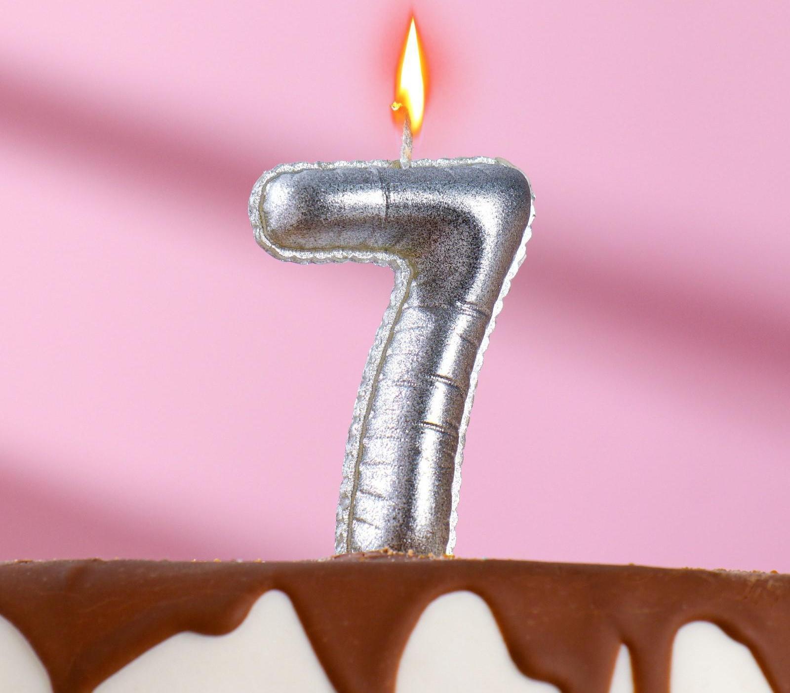 Свеча в торт 