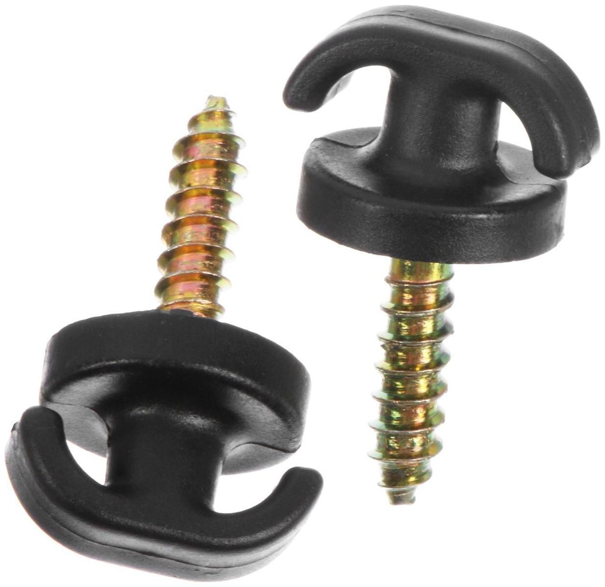 Крючок с саморезным креплением, набор 2 шт