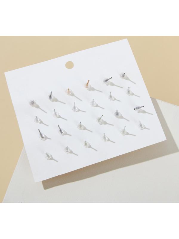 Набор серьги 12 пар 