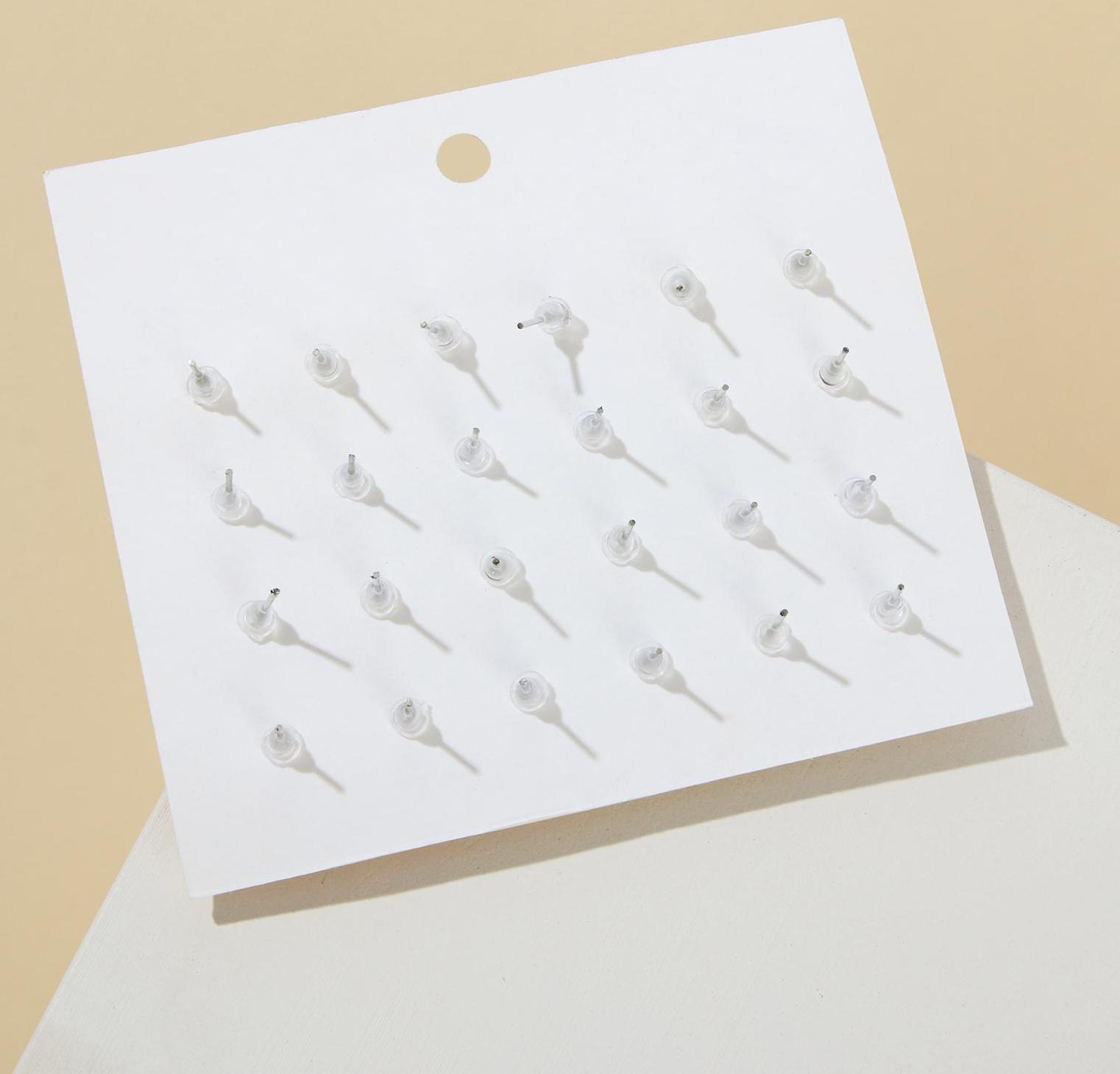 Набор серьги 12 пар 