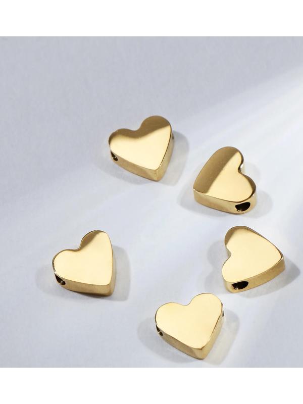 Бусина металлическая 