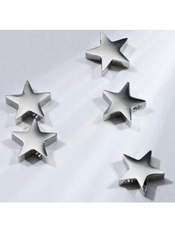 Бусина металлическая 