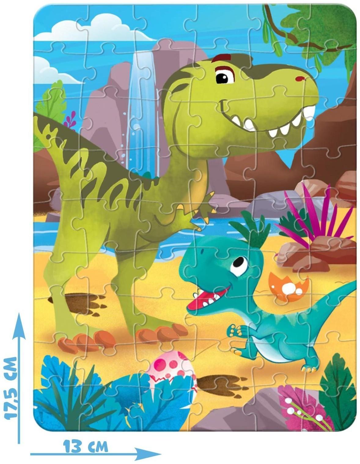 Пазл «Динозаврики», 24 элемента