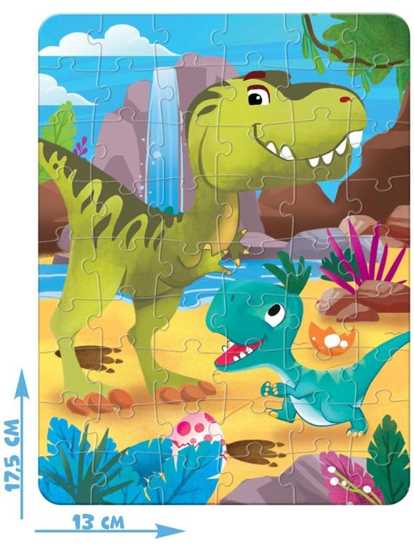 Пазл «Динозаврики», 24 элемента