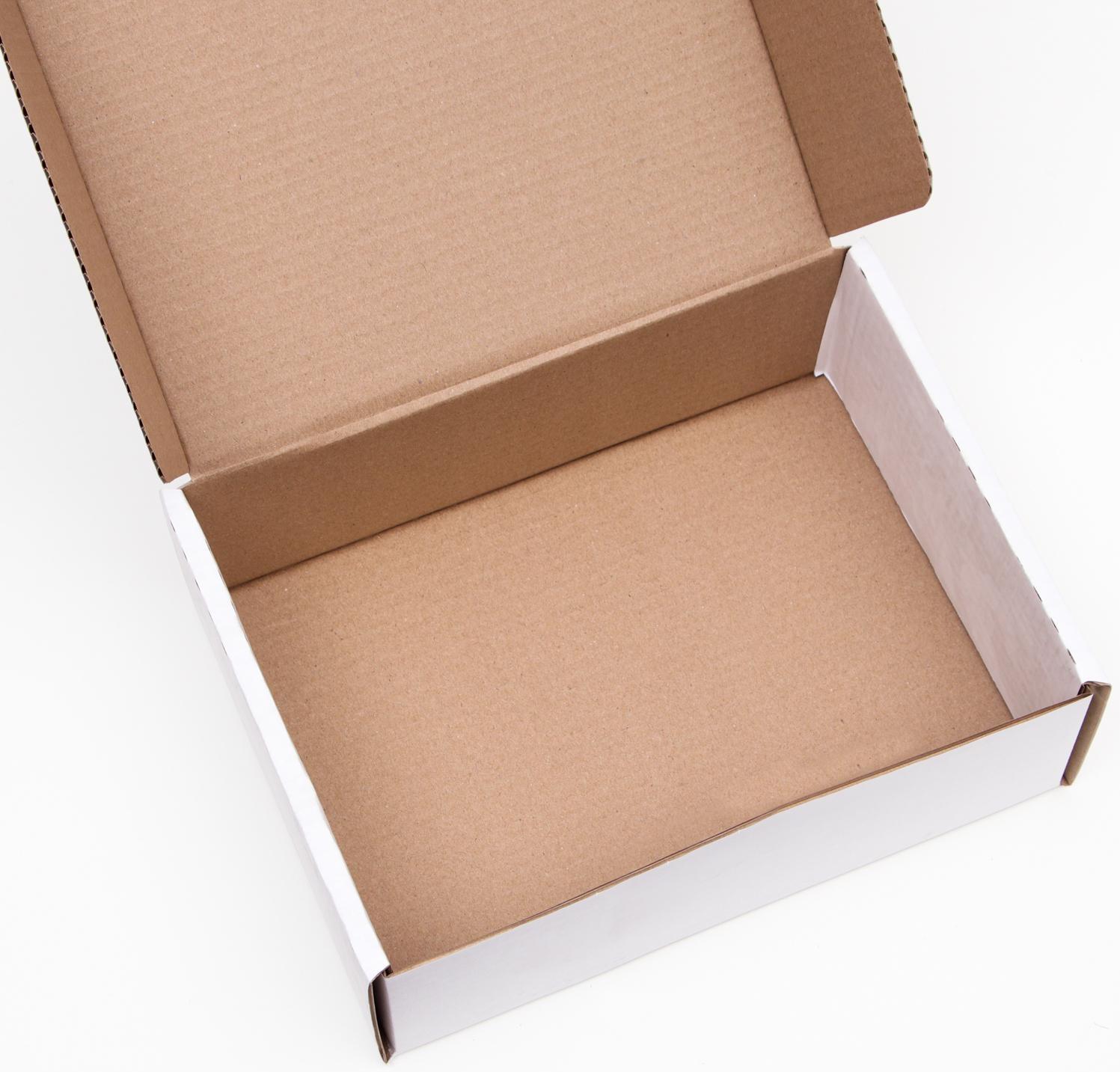 Коробка-шкатулка, белая, 27 х 21 х 9 см