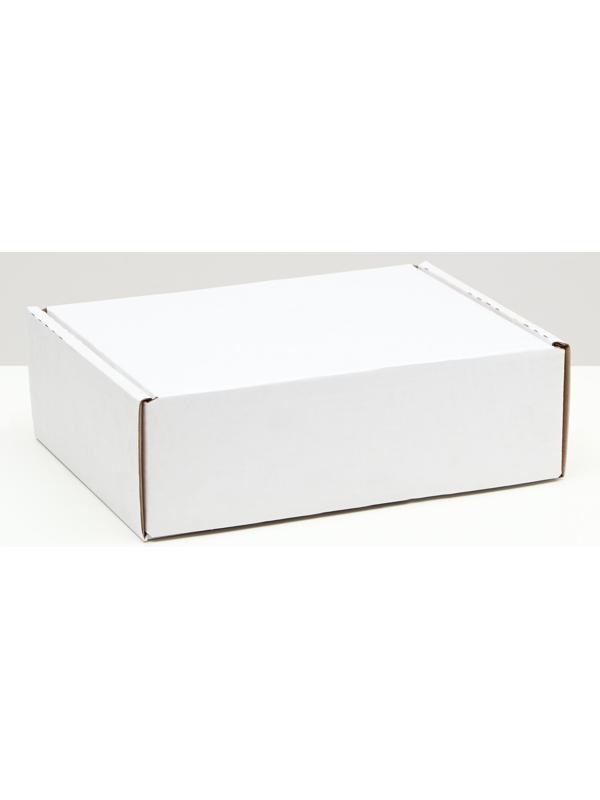 Коробка-шкатулка, белая, 27 х 21 х 9 см