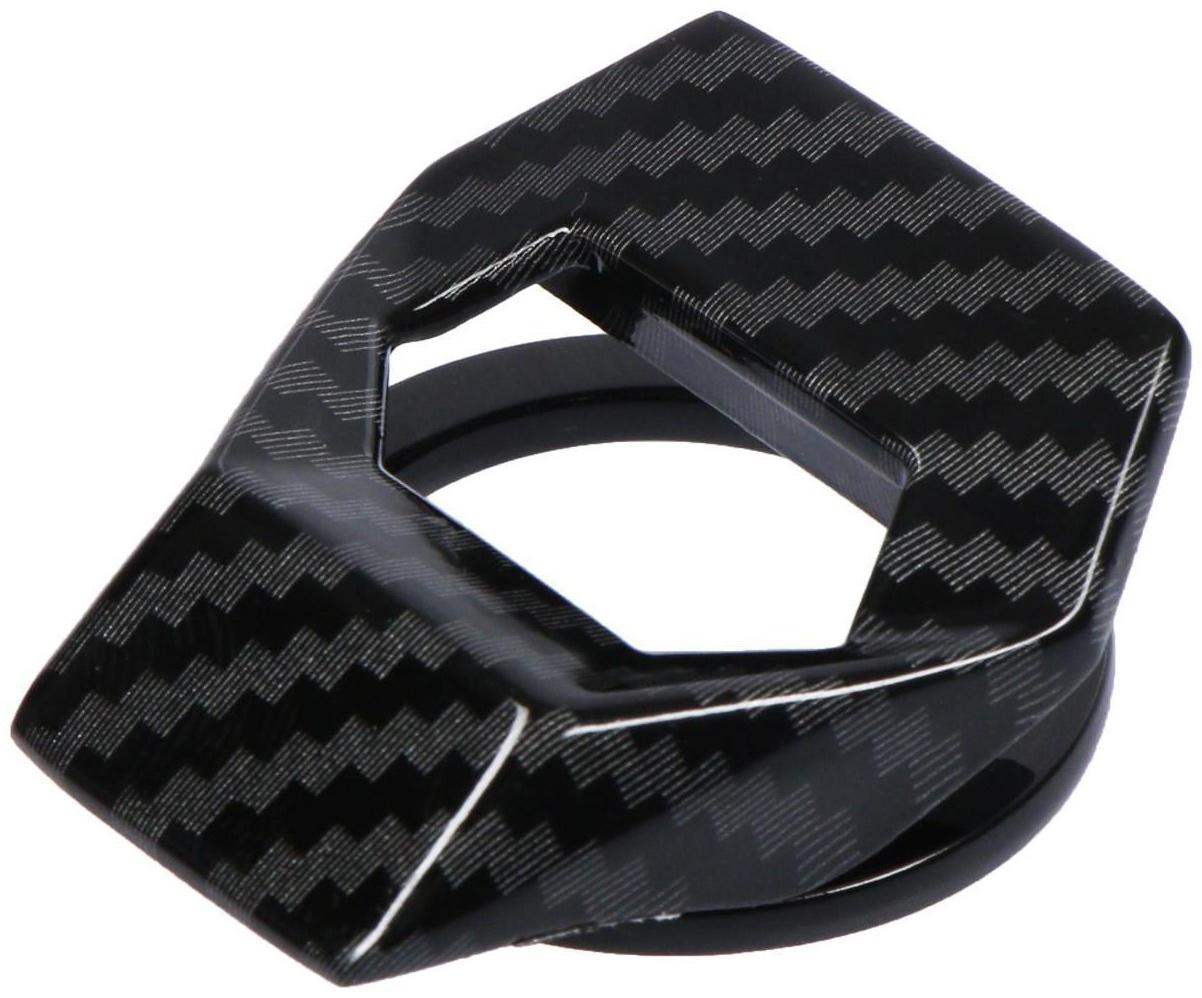 Накладка кнопки старт/стоп, посадочный 3 см, под карбон