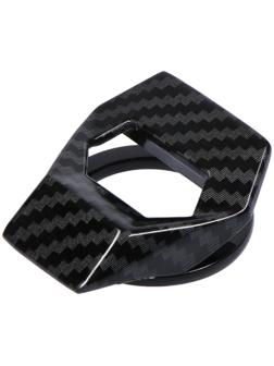 Накладка кнопки старт/стоп, посадочный 3 см, под карбон