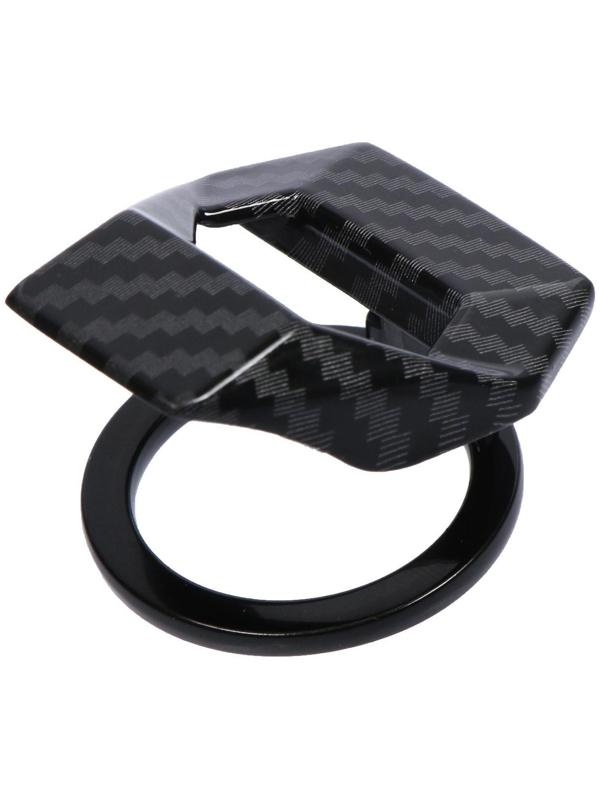 Накладка кнопки старт/стоп, посадочный 3 см, под карбон