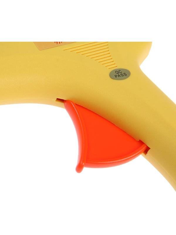 Клеевой пистолет ТУНДРА, 80 Вт, 220 В, выключатель, индикатор, антикапля, шнур 1.3 м, 11 мм