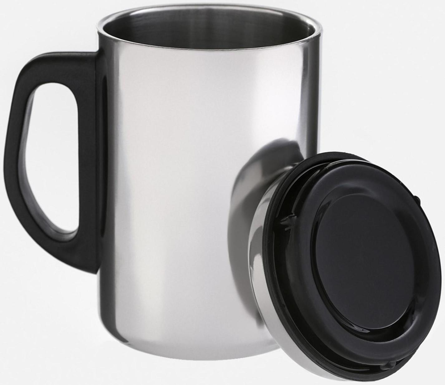 Термокружка, серия: Сталь, 250 мл, сохраняет тепло 2 ч, 13. 5 х 7.5 см