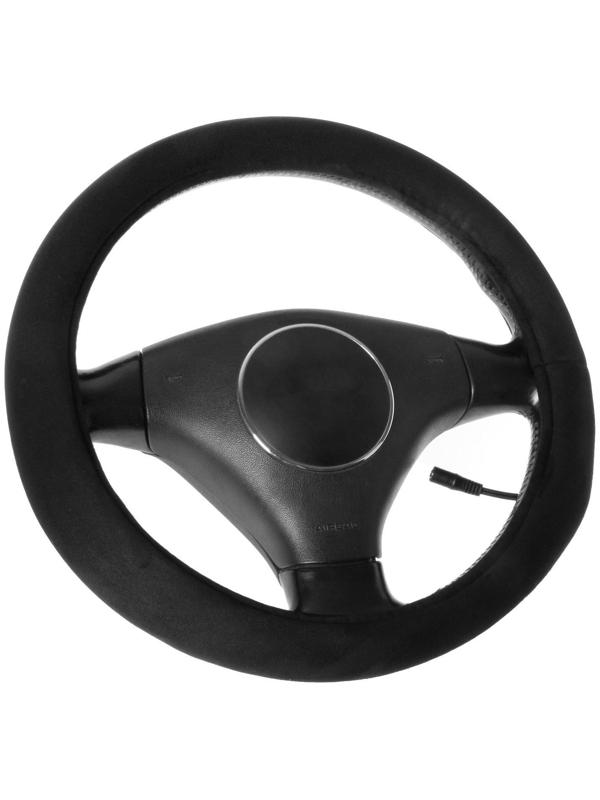 Оплётка с подогревом от прикуривателя 12 В, 40 Вт, размер 38 см, чёрный