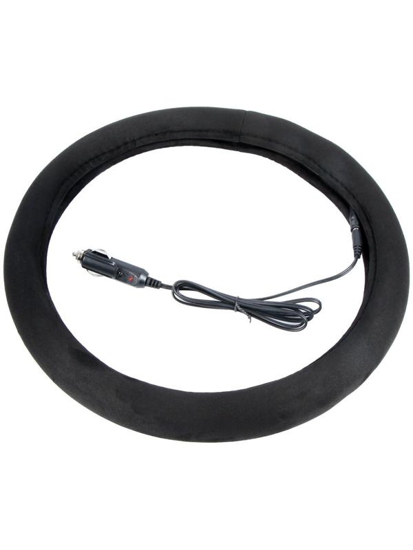 Оплётка с подогревом от прикуривателя 12 В, 40 Вт, размер 38 см, чёрный