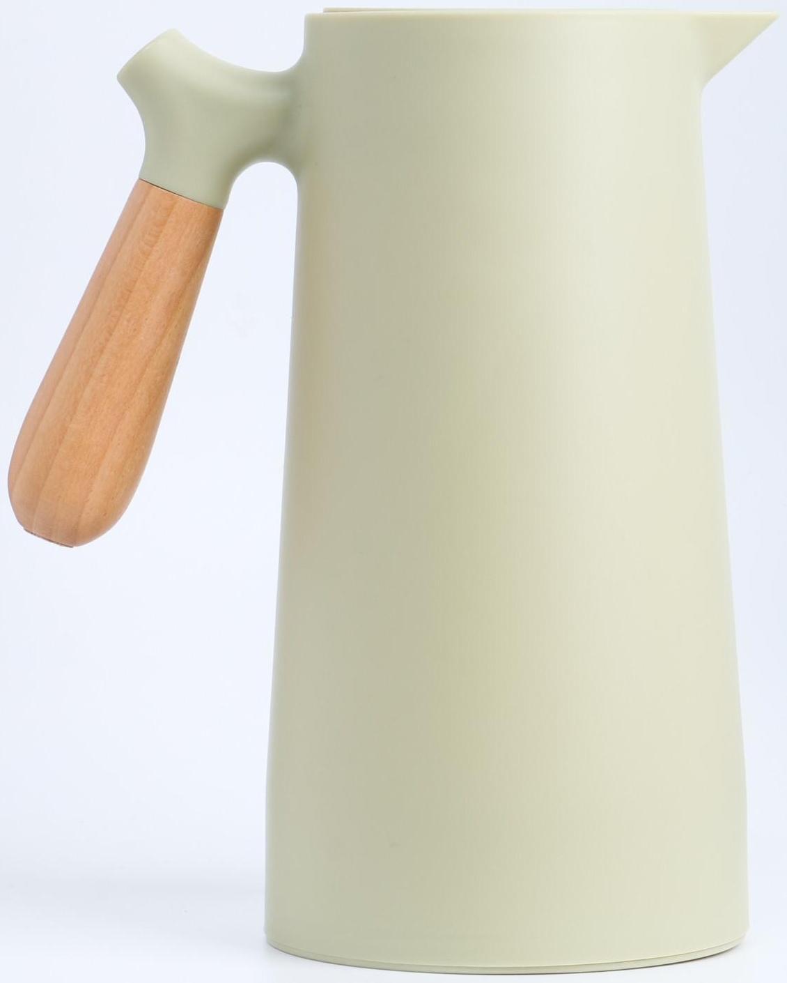 Термос-кофейник 1 л, сохраняет тепло 24 ч, 24.5 х 12.5 см, зелёный