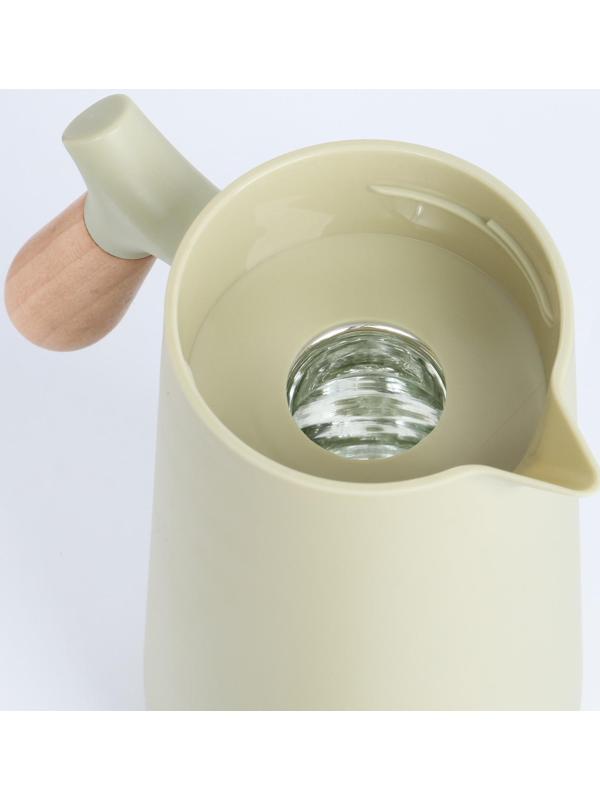 Термос-кофейник 1 л, сохраняет тепло 24 ч, 24.5 х 12.5 см, зелёный