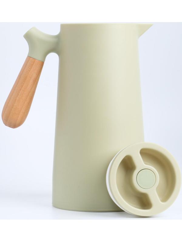 Термос-кофейник 1 л, сохраняет тепло 24 ч, 24.5 х 12.5 см, зелёный