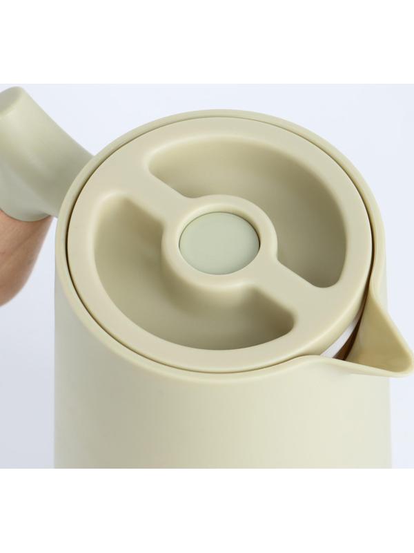 Термос-кофейник 1 л, сохраняет тепло 24 ч, 24.5 х 12.5 см, зелёный