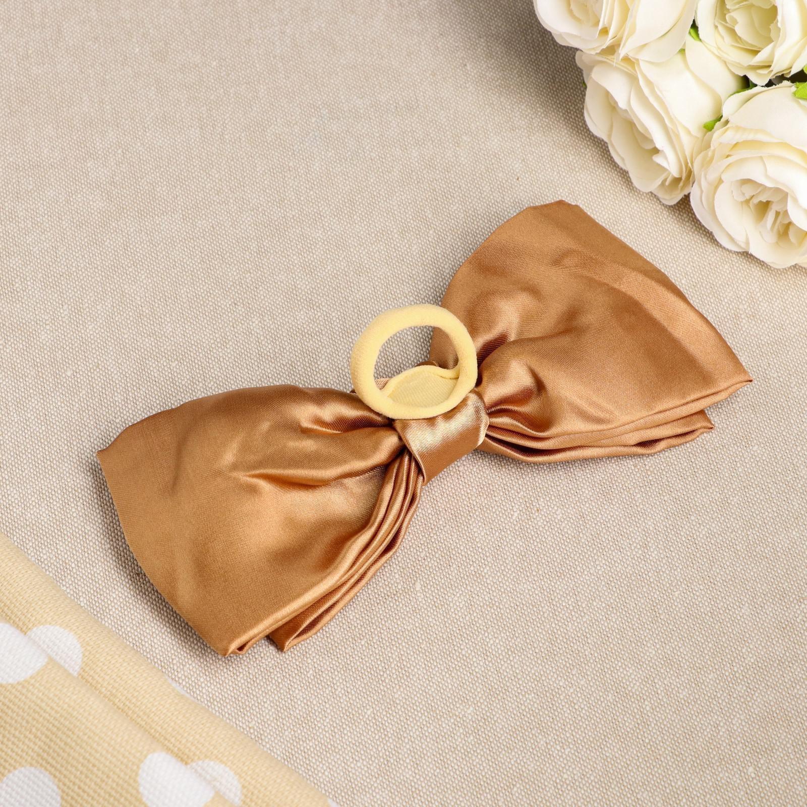 Бант для девочек с резинкой для волос 