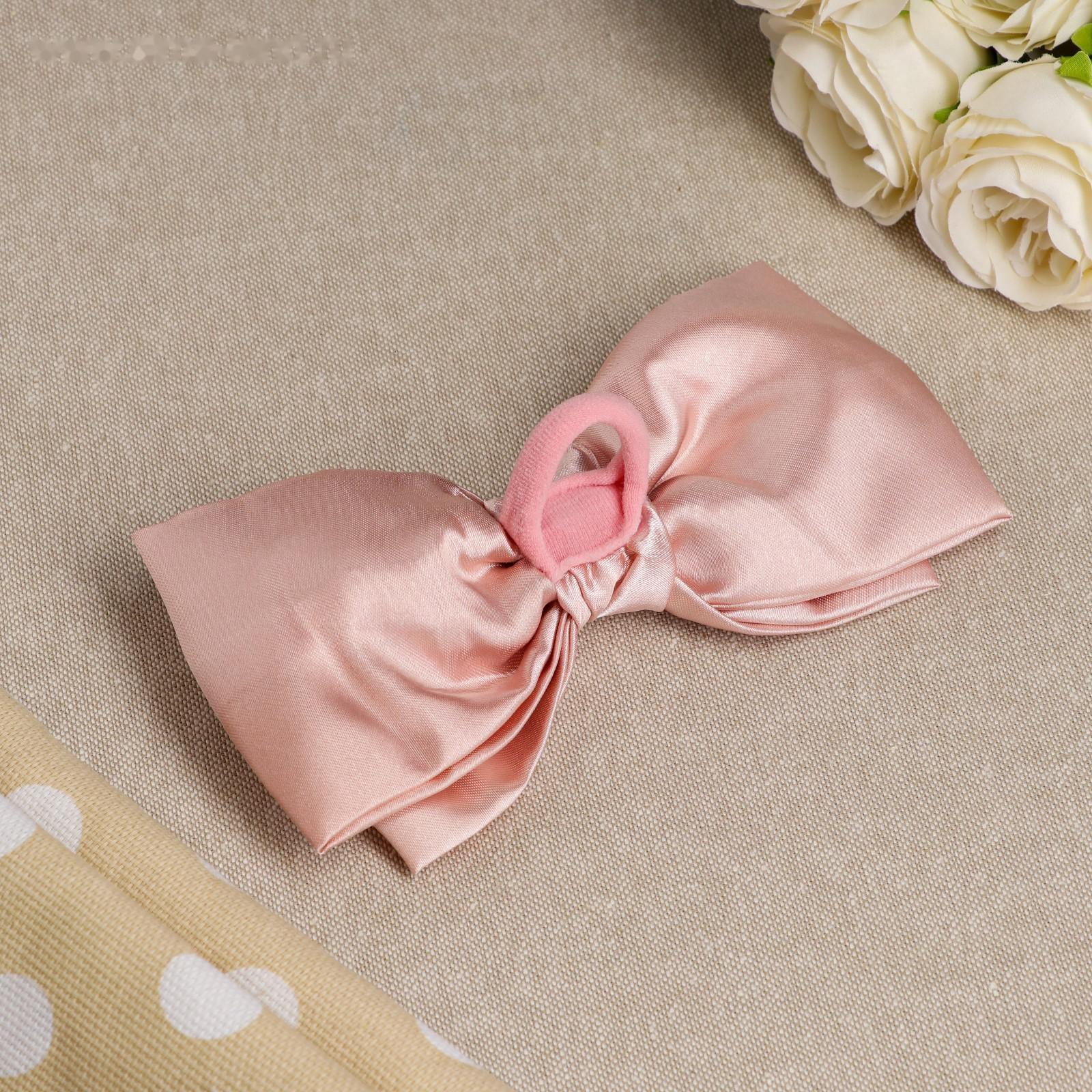 Бант для девочек с резинкой для волос 