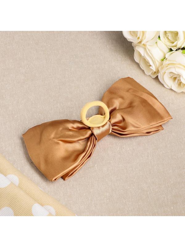 Бант для девочек с резинкой для волос 