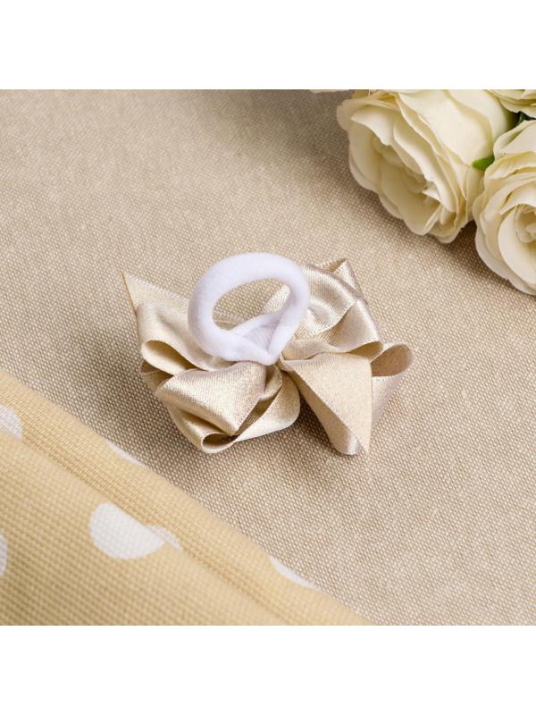 Резинка для волос с бантиком 