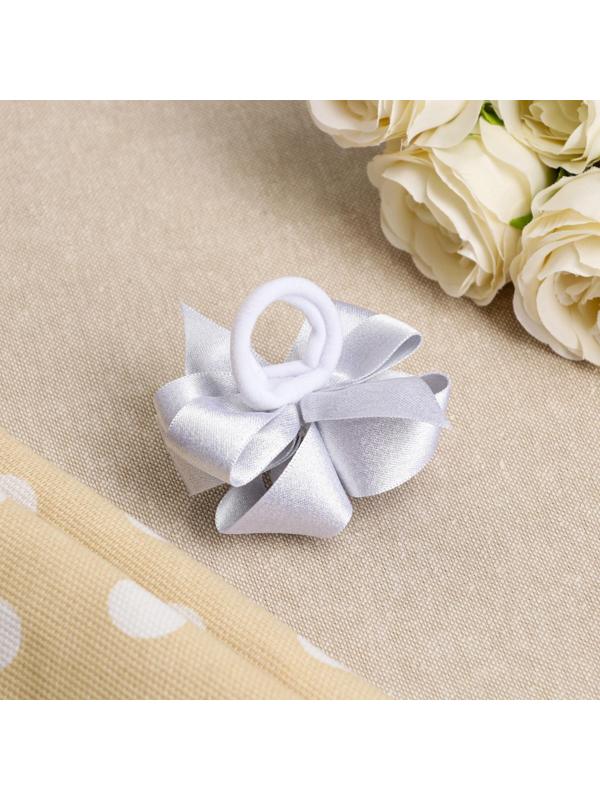 Резинка для волос с бантиком 