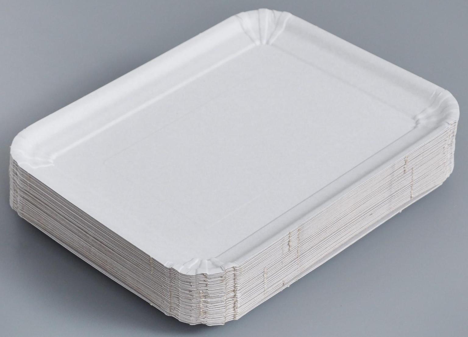 Тарелка одноразовая 