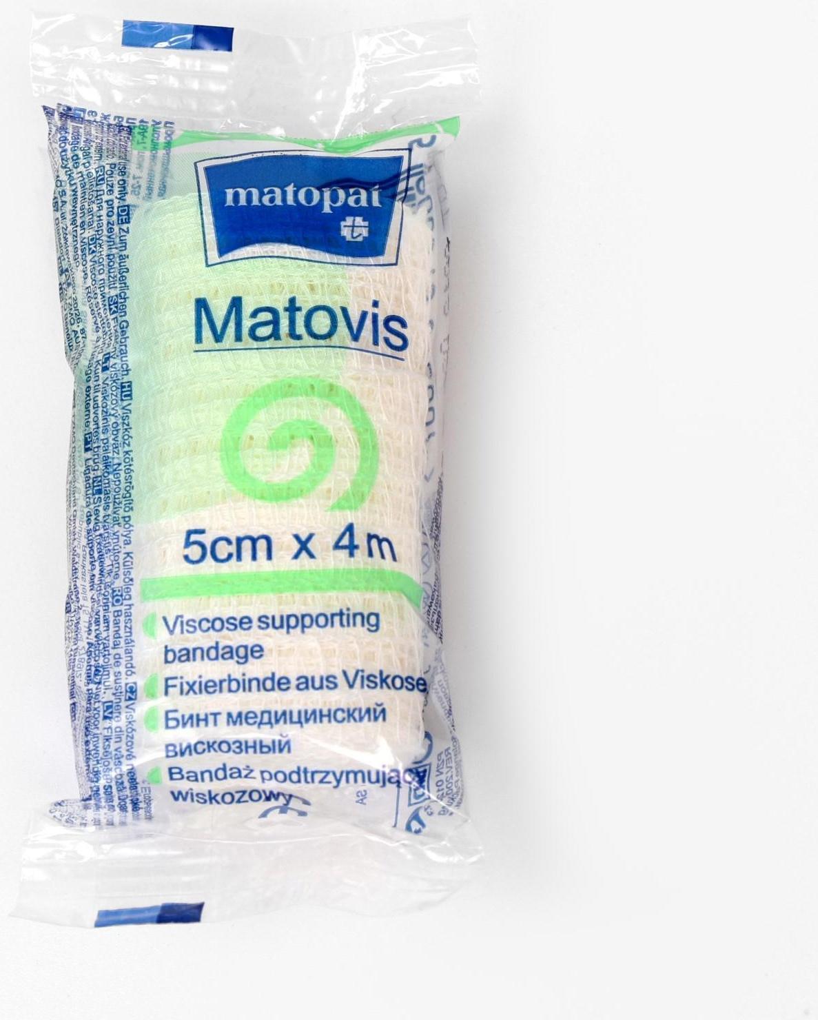 БИНТ MATOVIS НЕСТ. 5СМх4М ПО1 ШТ