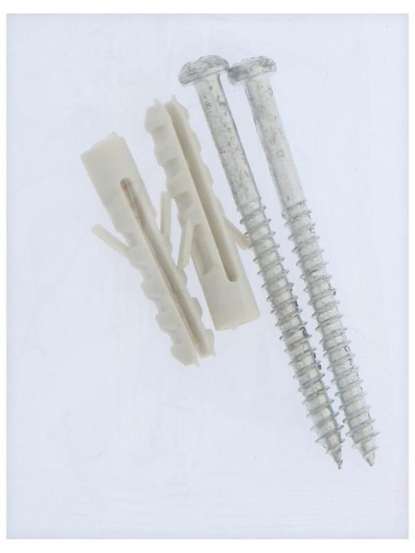 Душевая стойка ZEIN S02, с пластиковой прозрачной мыльницей и крепежом, сатин