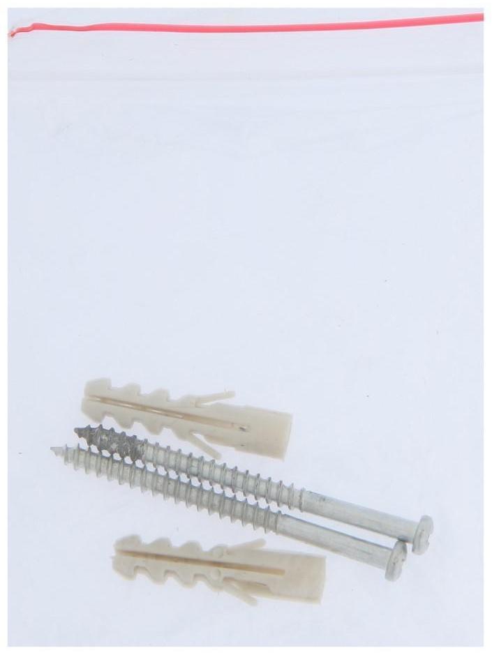 Душевая стойка ZEIN S03, винтовой держатель из пластика, крепеж, сатин