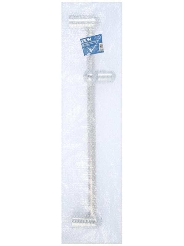 Душевая стойка ZEIN S04, пружинный держатель из пластика, крепеж, сатин