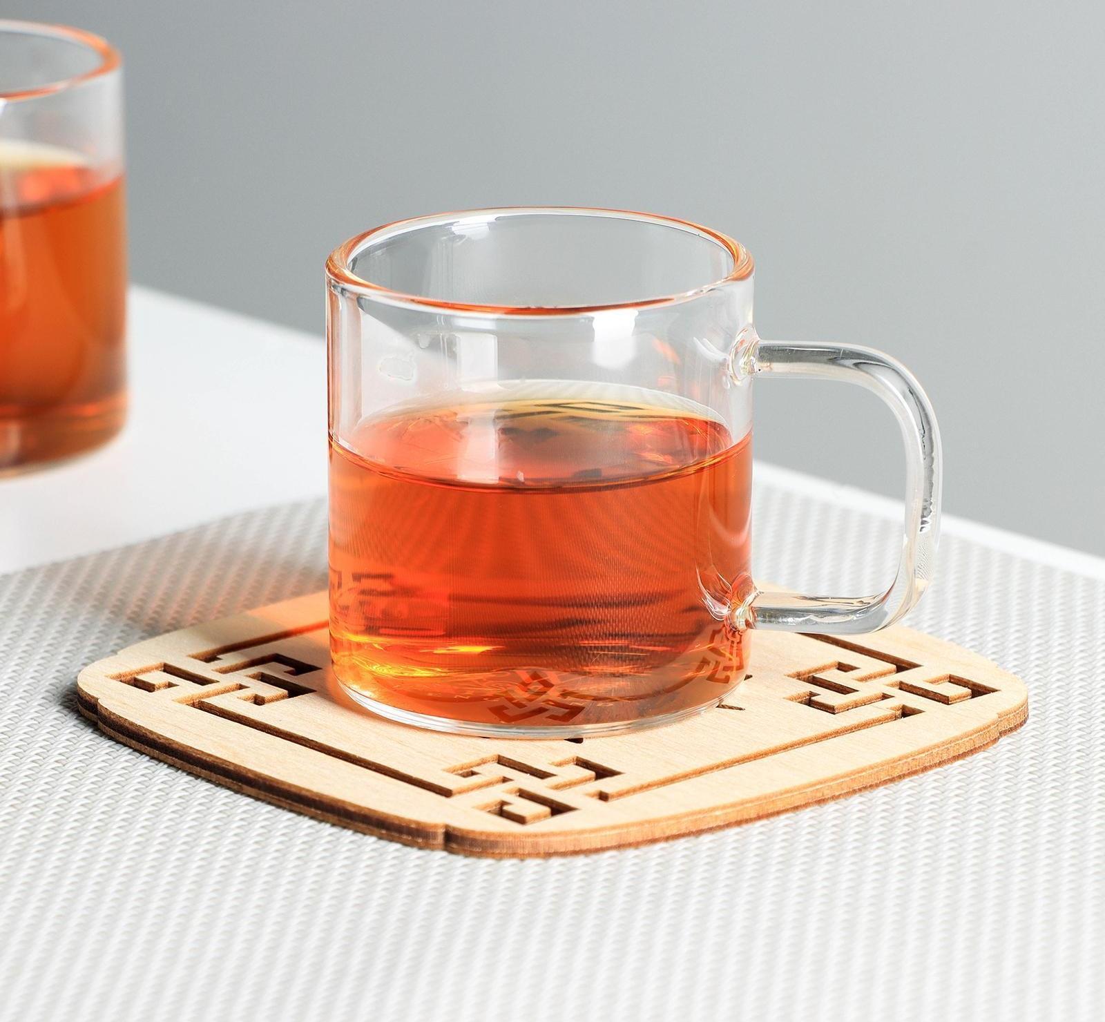 Подставка под горячее «Страна чая», 9,5×9,5 cм