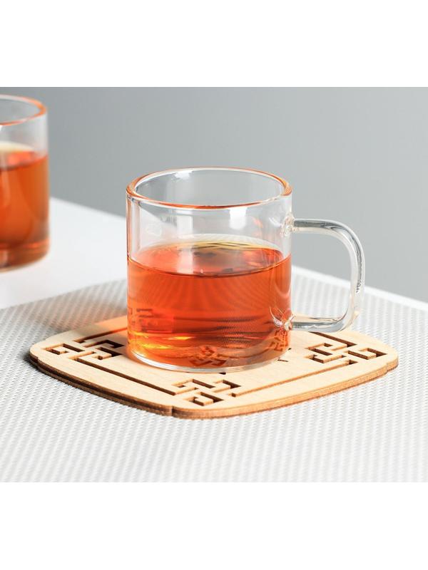 Подставка под горячее «Страна чая», 9,5×9,5 cм