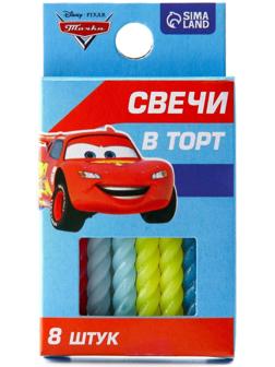 Набор свечей в торт 8 шт 