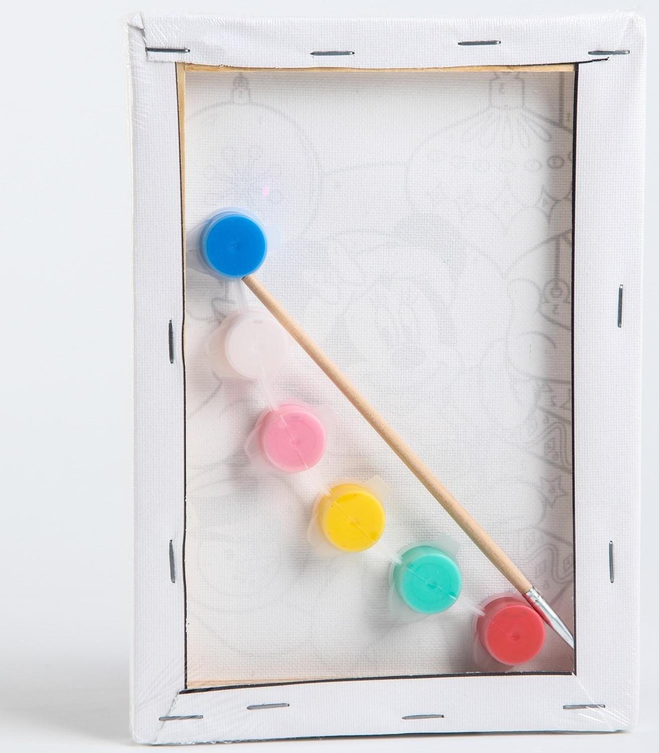 Роспись по холсту 21х15 