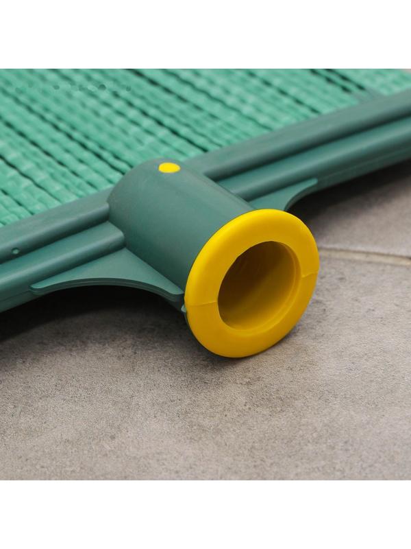 Метла полипропиленовая, синтетическая, мягкая, без черенка, для сбора мелкого мусора