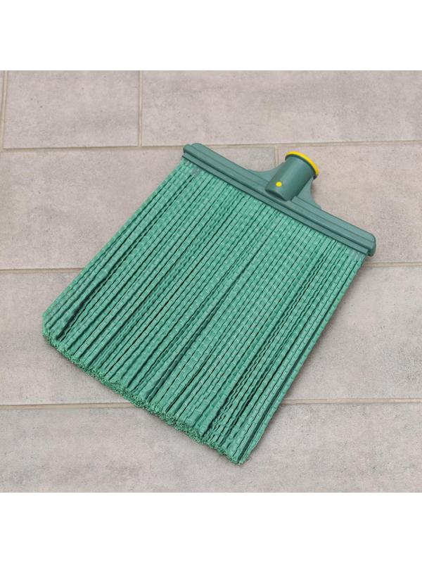 Метла полипропиленовая, синтетическая, мягкая, без черенка, для сбора мелкого мусора