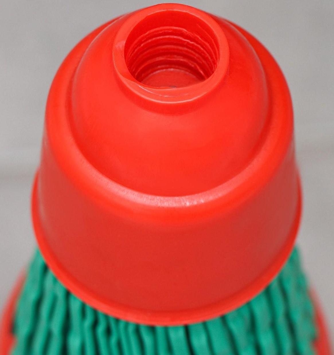 Метла полипропиленовая «Премиум», синтетическая, без черенка, цвет МИКС