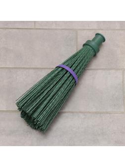 Метла полипропиленовая, синтетическая, круглая, большая, без черенка