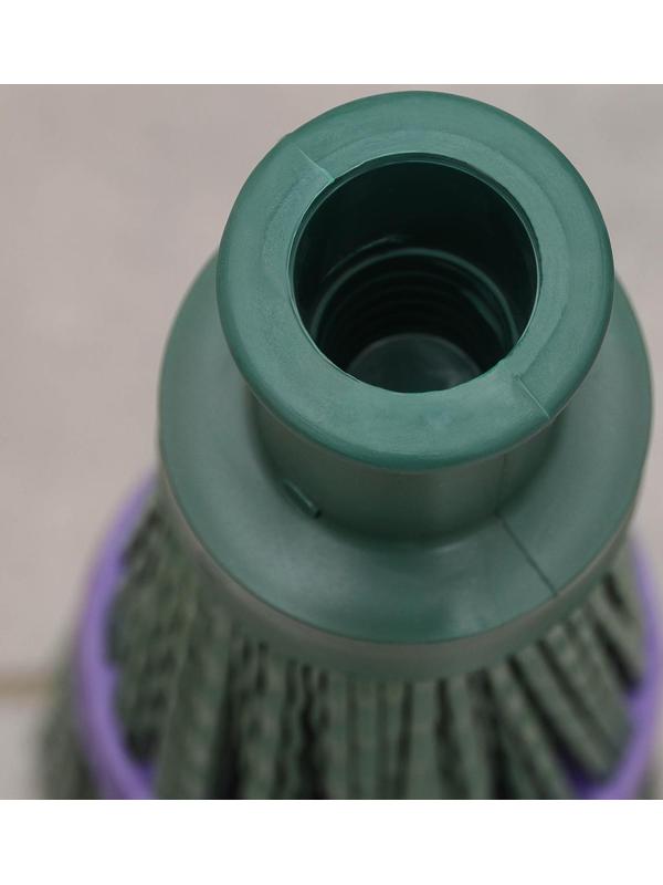 Метла полипропиленовая, синтетическая, круглая, большая, без черенка