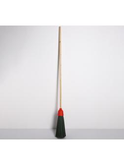 Метла полипропиленовая, с берёзовым черенком, бесфланцевая