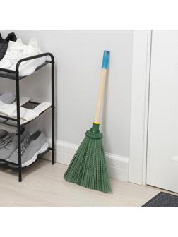 Веник полипропиленовый с черенком высшего сорта, 33 см, с наконечником