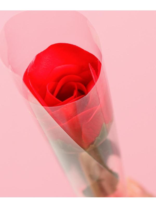 Мыльная роза, красная