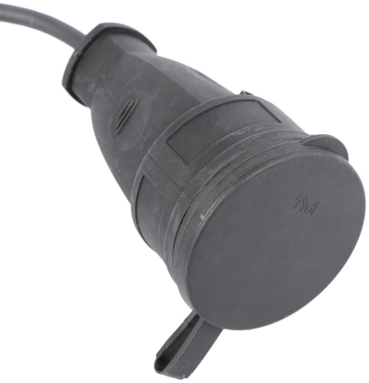 Удлинитель на каркасе TUNDRA, 1 розетка, 40 м, 6 А, ПВС 2х0.75 мм2, без з/к, IP20,