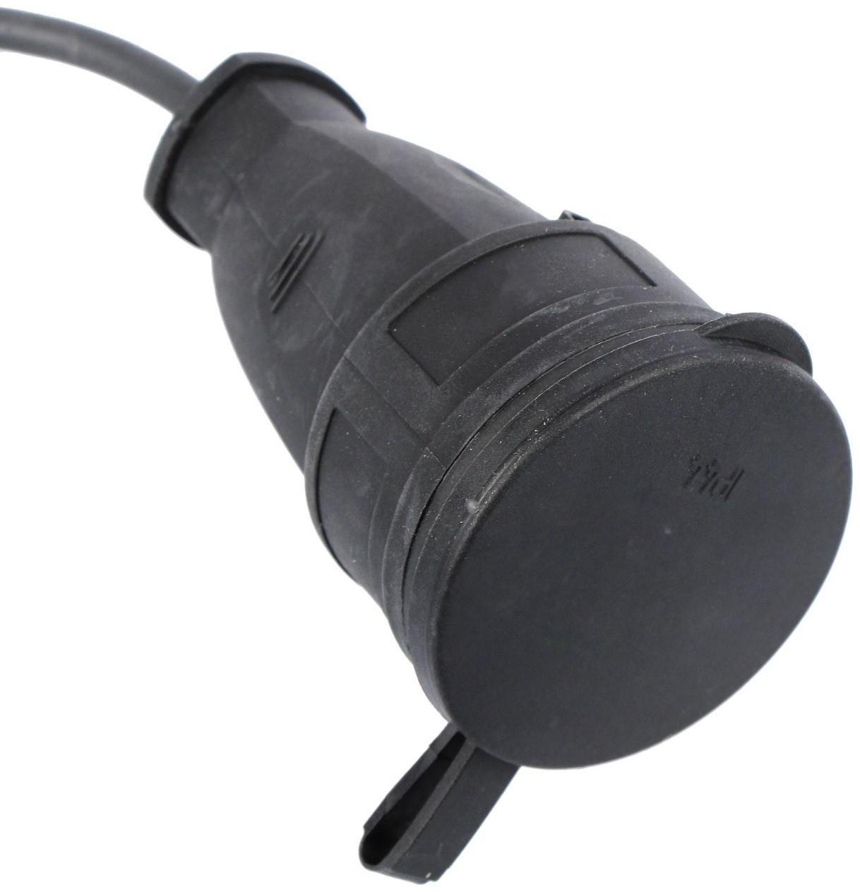 Удлинитель на каркасе TUNDRA, 1 розетка, 50 м, 6 А, ПВС 2х0.75 мм2, без з/к, IP20,