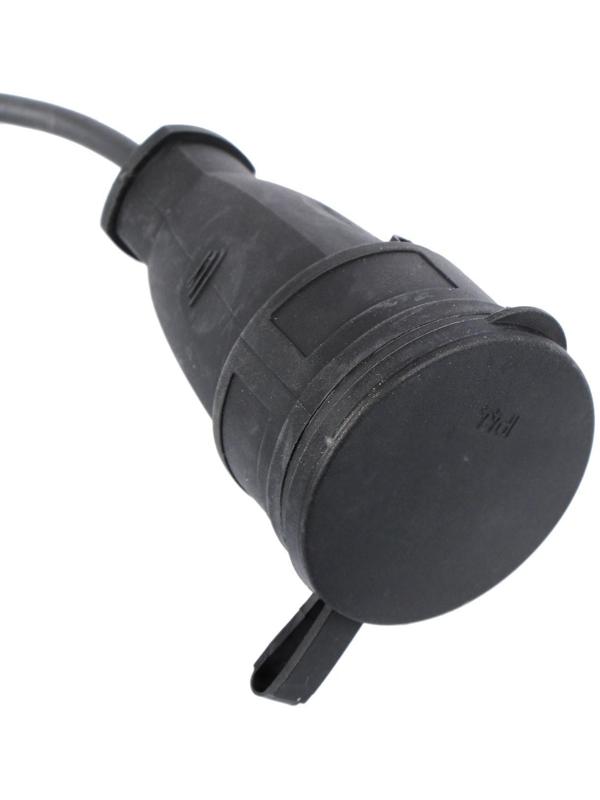 Удлинитель на каркасе TUNDRA, 1 розетка, 50 м, 6 А, ПВС 2х0.75 мм2, без з/к, IP20,