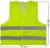 Жилет сигнальный светоотражающий, SKYWAY XXL, салатовый, ГОСТ 12.4.281-2014, S09001004