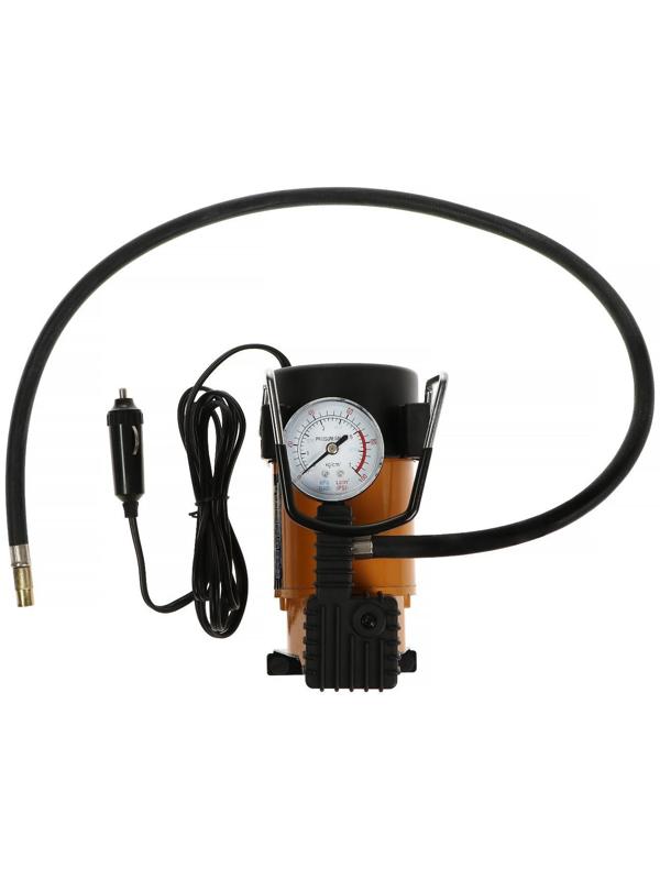 Компрессор автомобильный, металлический, 30 л/мин в прикуриватель SKYWAY 